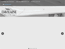 Tablet Screenshot of davilaine.com